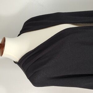 Top: Knit Cocoon Wrap Shirt
